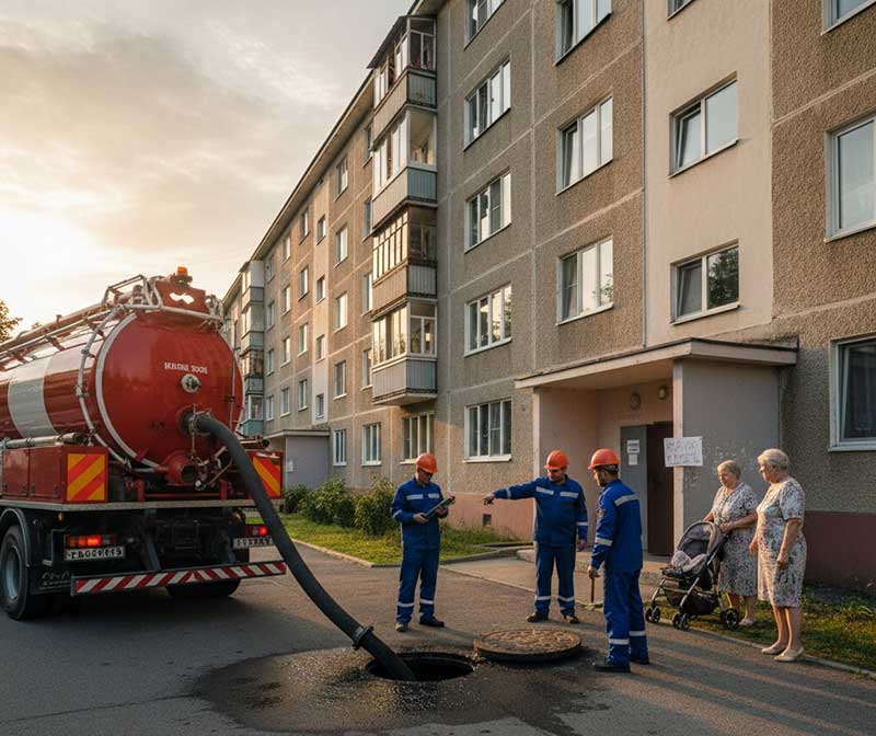 Dấu hiệu chung cư cần hút bể phốt ngay trước khi quá muộn