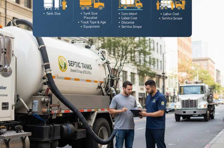 Vì sao giá hút bể phốt chênh lệch giữa các đơn vị?